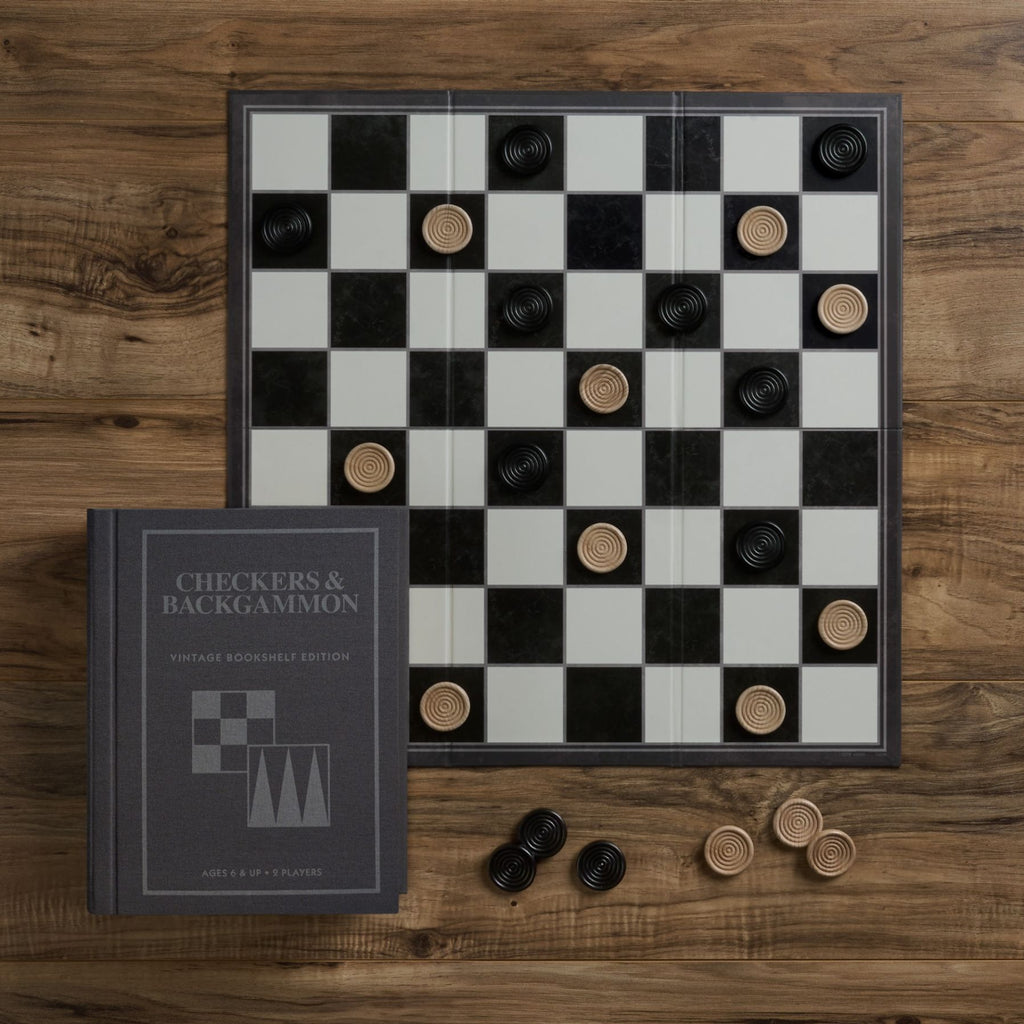 Vintage Bookshelf Games - Checkers - Mockingbird on Broad