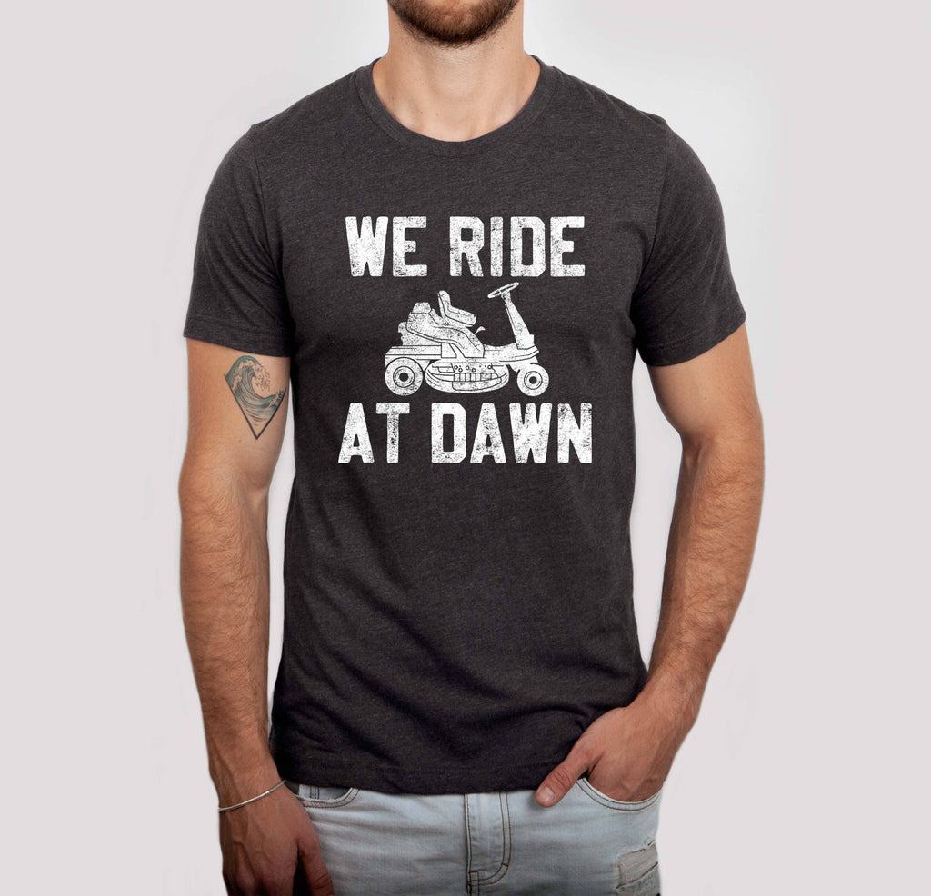 T Shirt - We Ride At Dawn - Mockingbird on Broad
