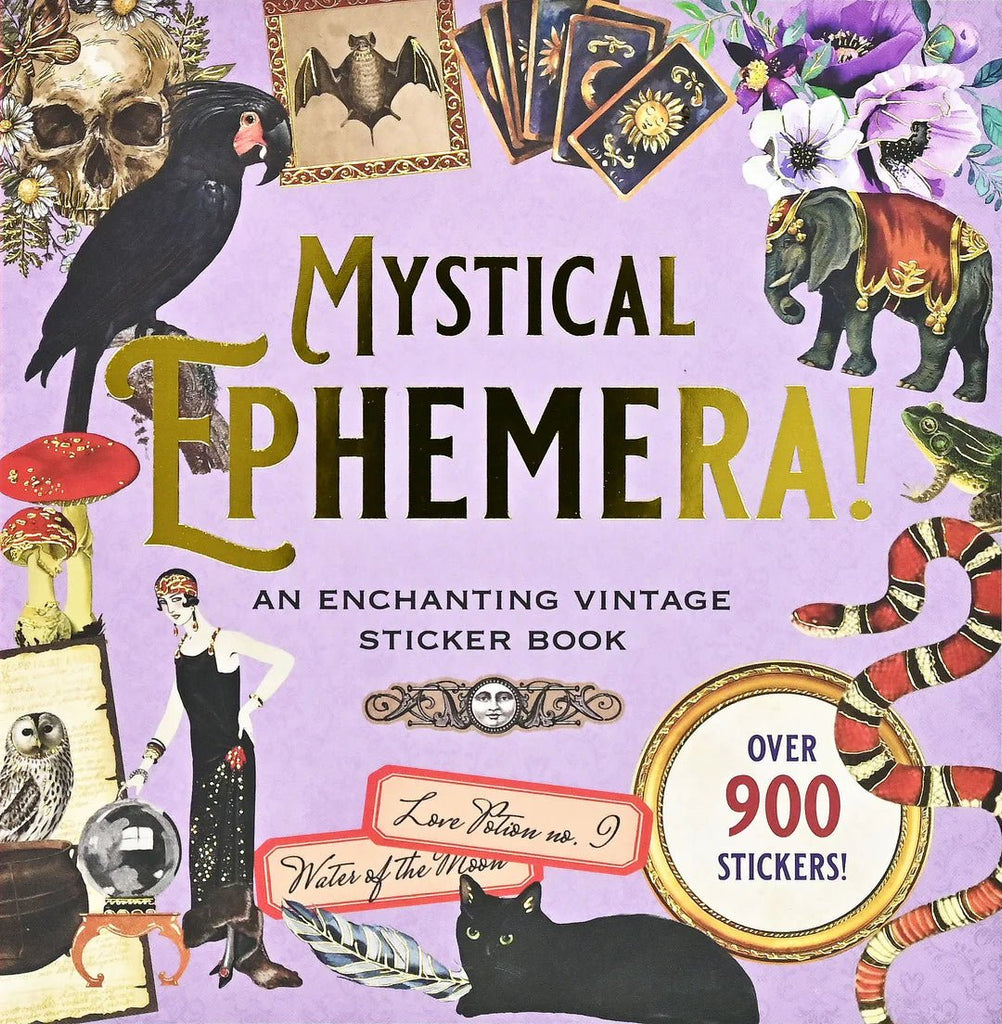 Sticker Book - Mystical Ephemera - Mockingbird on Broad