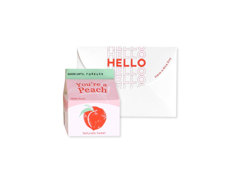 Pop Up Card - You're A Peach - Mockingbird on Broad