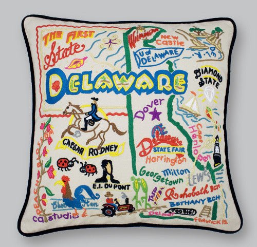 catstudio - Delaware Pillow - Mockingbird on Broad