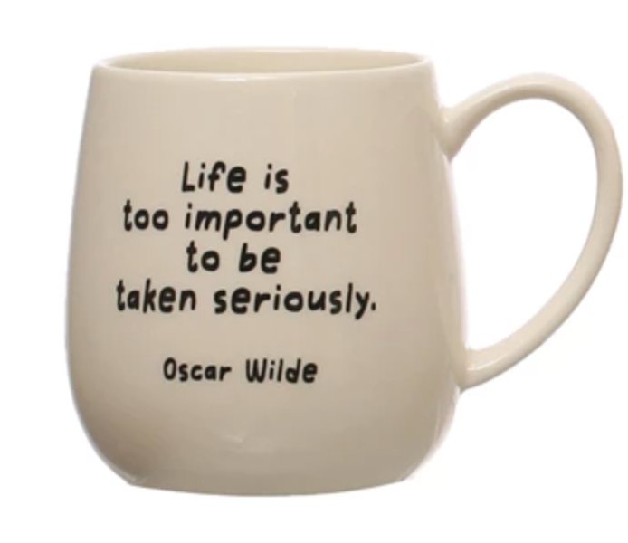 Mug - Oscar Wilde Quote - Mockingbird on Broad