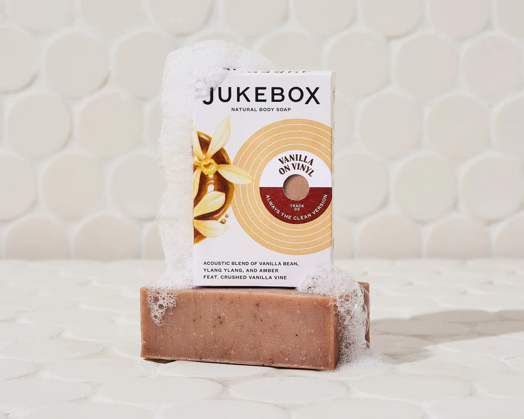 Jukebox Natural Body Soap - Vanilla on Vinyl - Mockingbird on Broad