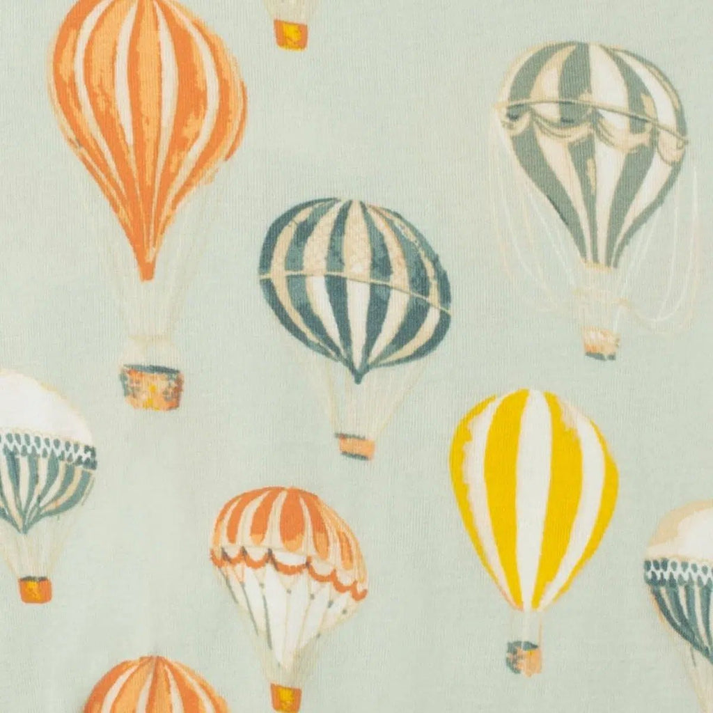 Kerchief Bib - Vintage Balloons - Mockingbird on Broad
