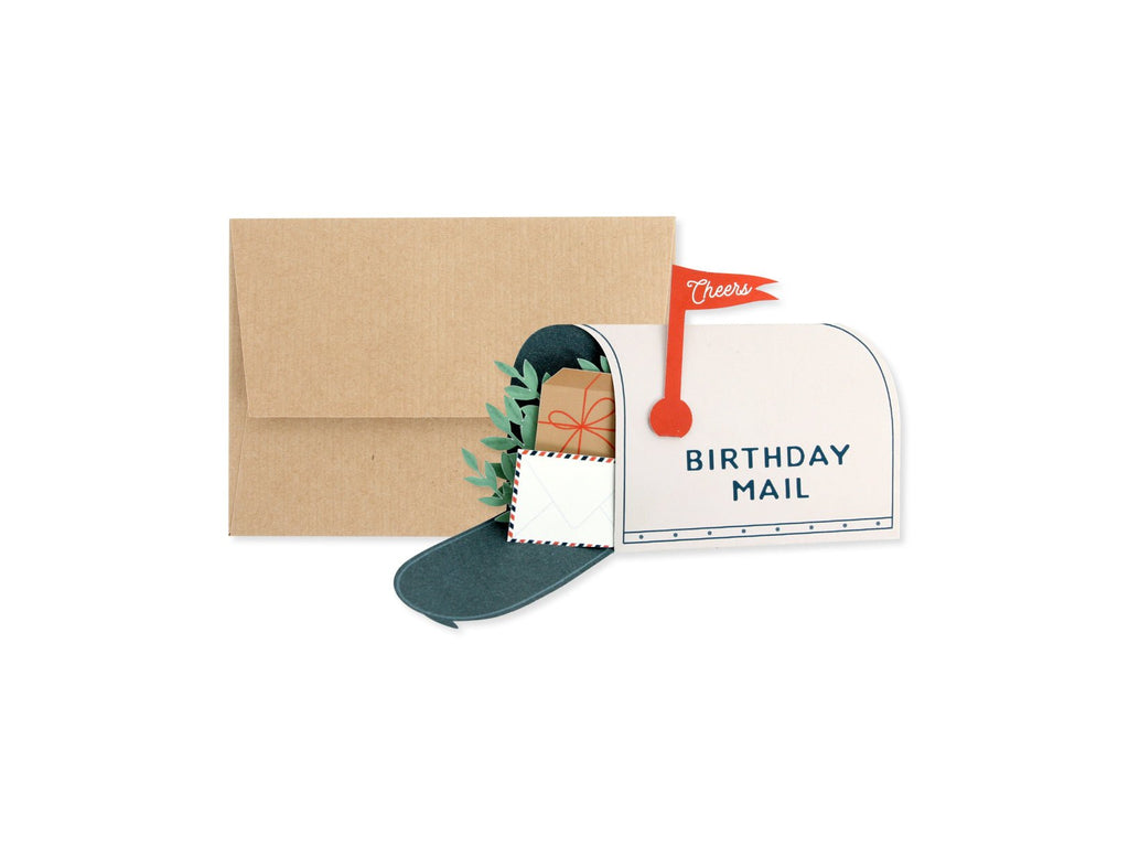 Pop Up Card - Birthday Mail - Mockingbird on Broad