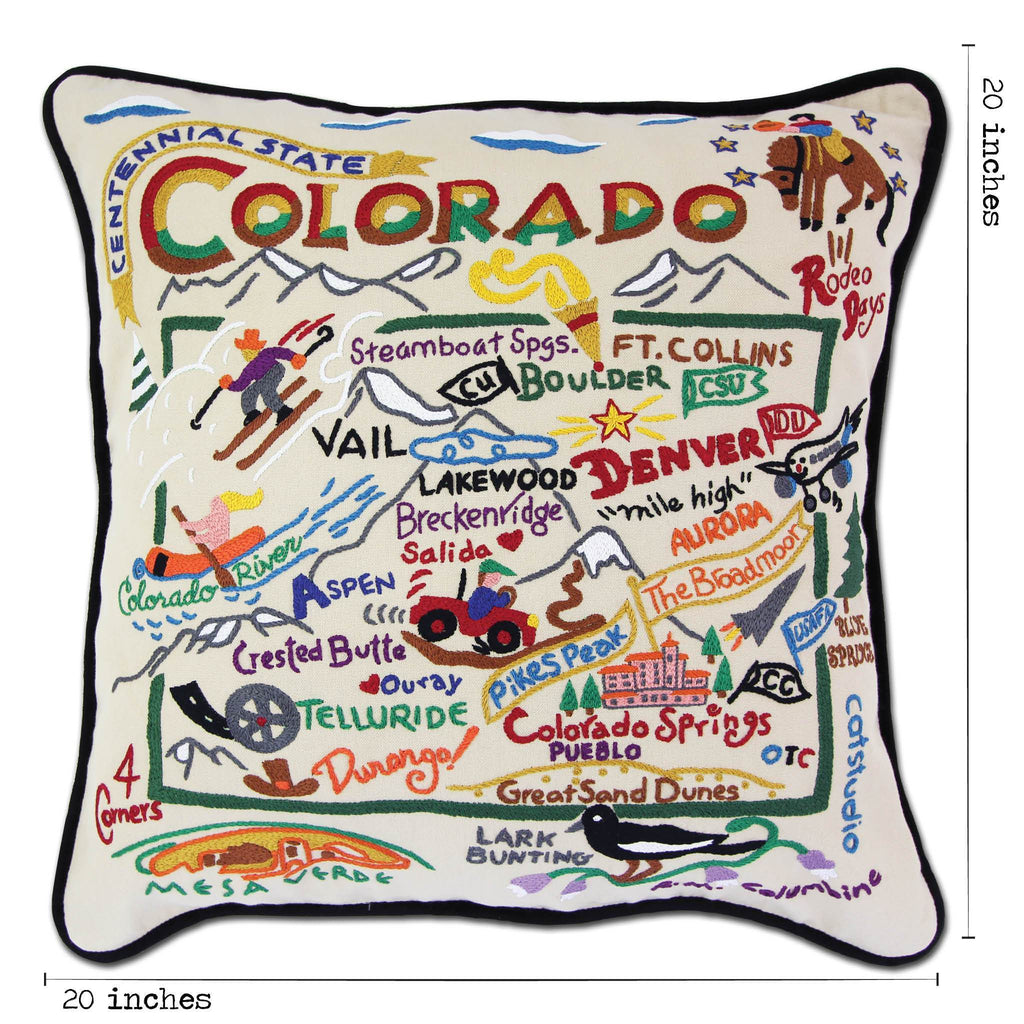 catstudio - Colorado Pillow - Mockingbird on Broad