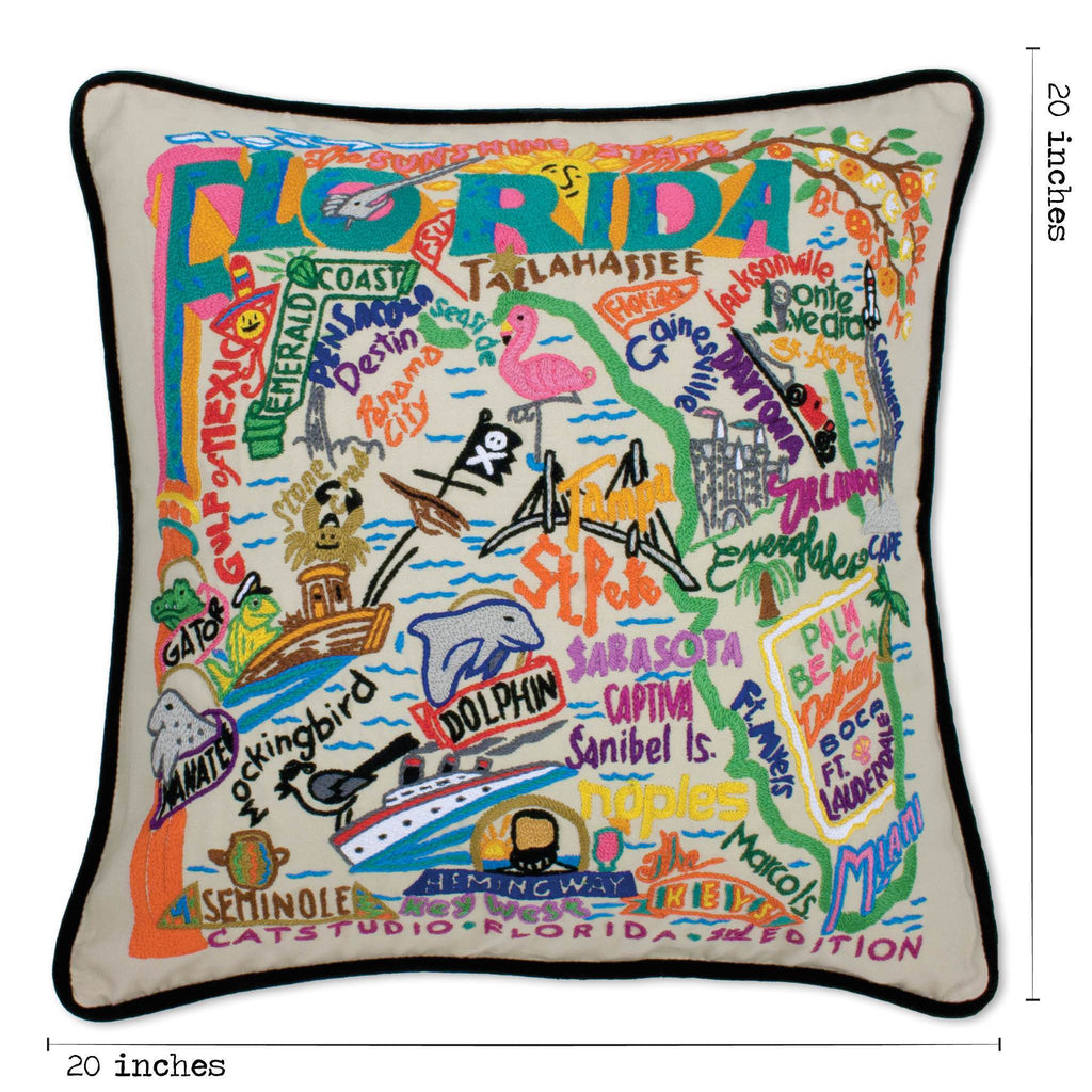 catstudio - Florida Pillow - Mockingbird on Broad