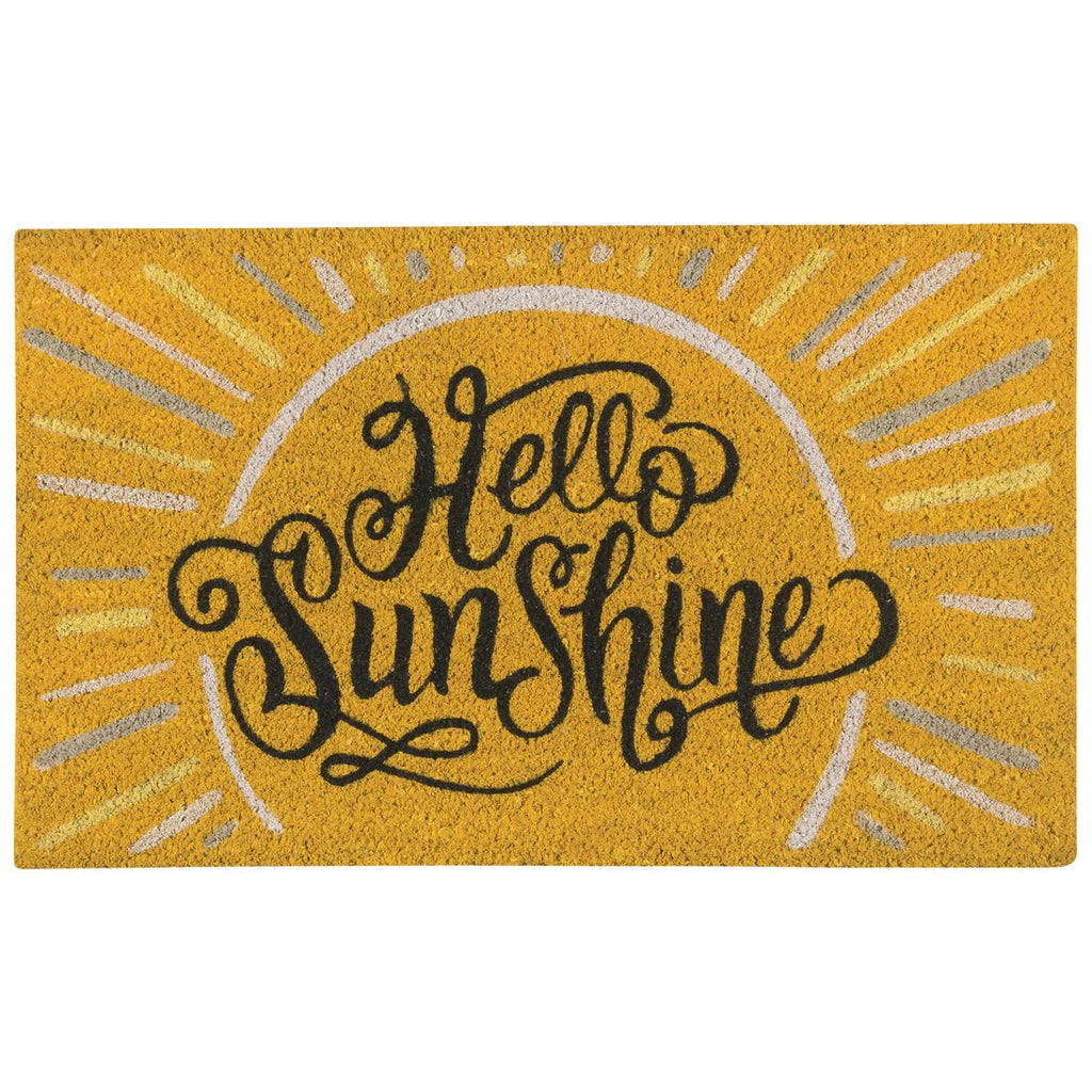 Doormat - Hello Sunshine - Mockingbird on Broad