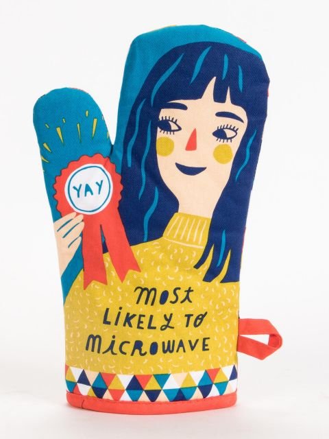 Oven Mitt - Most Likely To Microwave - Mockingbird on Broad