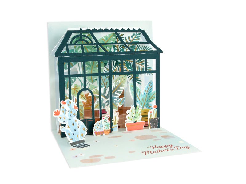 Pop Up Card - Palm House - Mockingbird on Broad