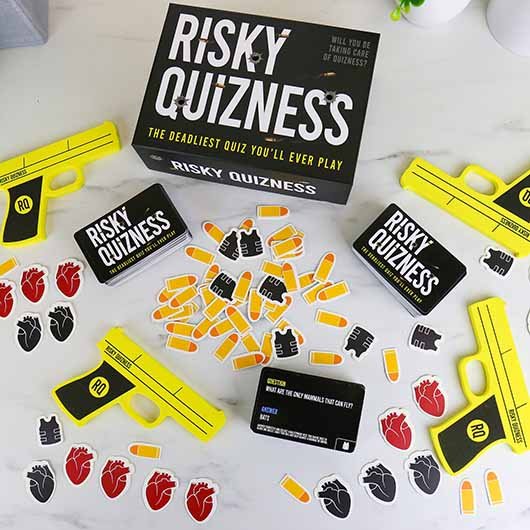 Risky Quizness Game - Mockingbird on Broad