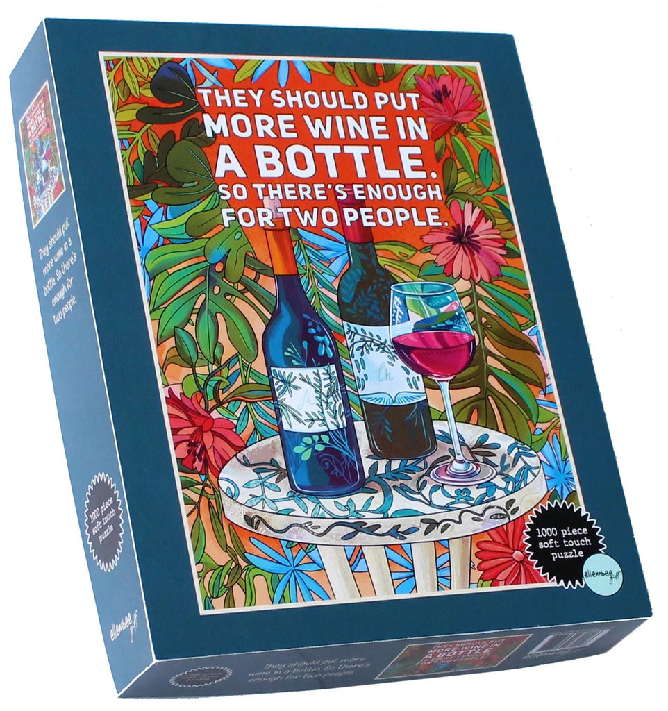 1000 Piece Puzzle| "They should put more wine in a bottle so there's enough for two people" - Mockingbird on Broad