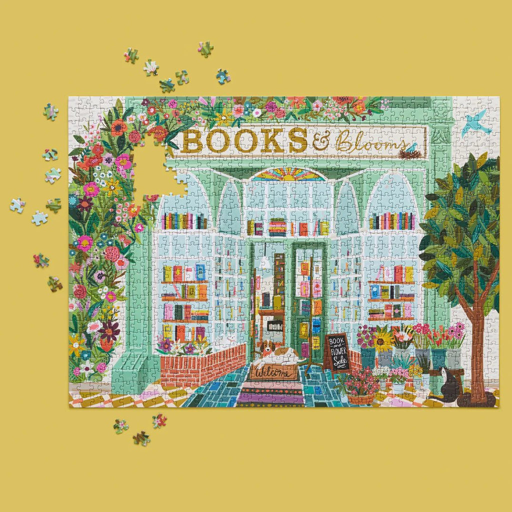 Werkshoppe Puzzle - Books In Bloom - Mockingbird on Broad