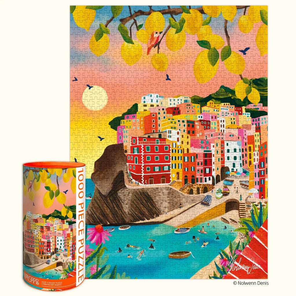 Werkshoppe Puzzle - Cinque Terre - Mockingbird on Broad