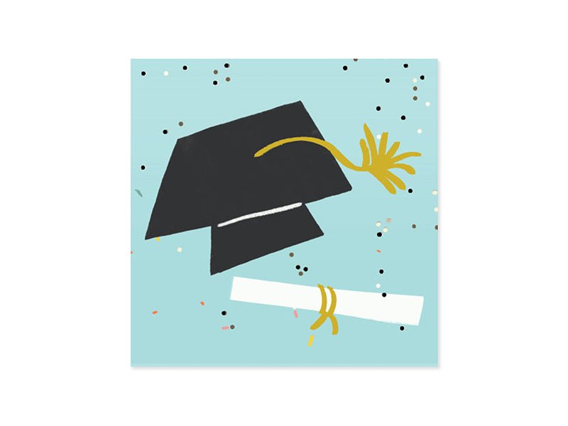 Pop Up Card - Graduation - Graduation Caps - Mockingbird on Broad