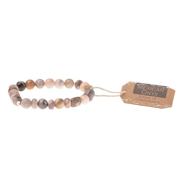 Scout Mexican Onyx Stone Bracelet | Stone of Confidence - Mockingbird on Broad