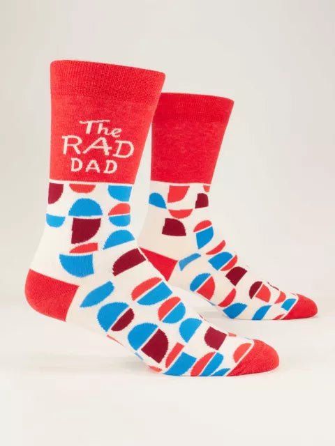 Mens Crew Socks -The Rad Dad - Mockingbird on Broad