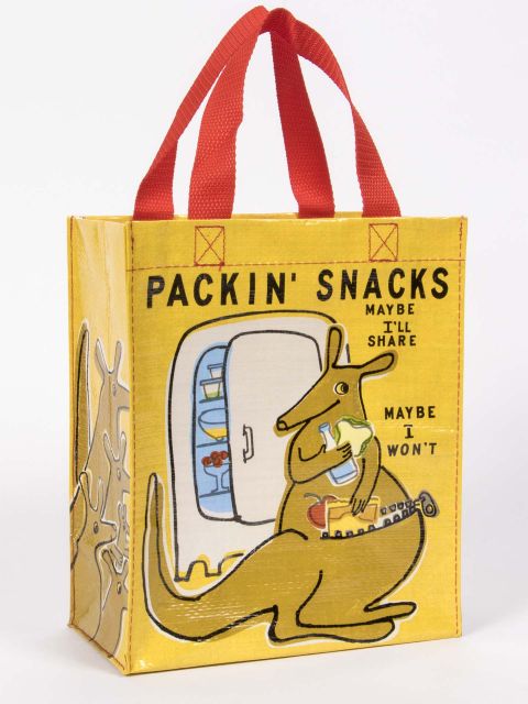 HANDY TOTE BAGS - Packin' Snacks - Mockingbird on Broad