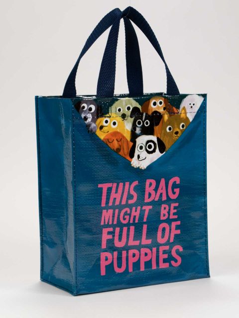 HANDY TOTE BAGS - Bag Full Of Puppies - Mockingbird on Broad