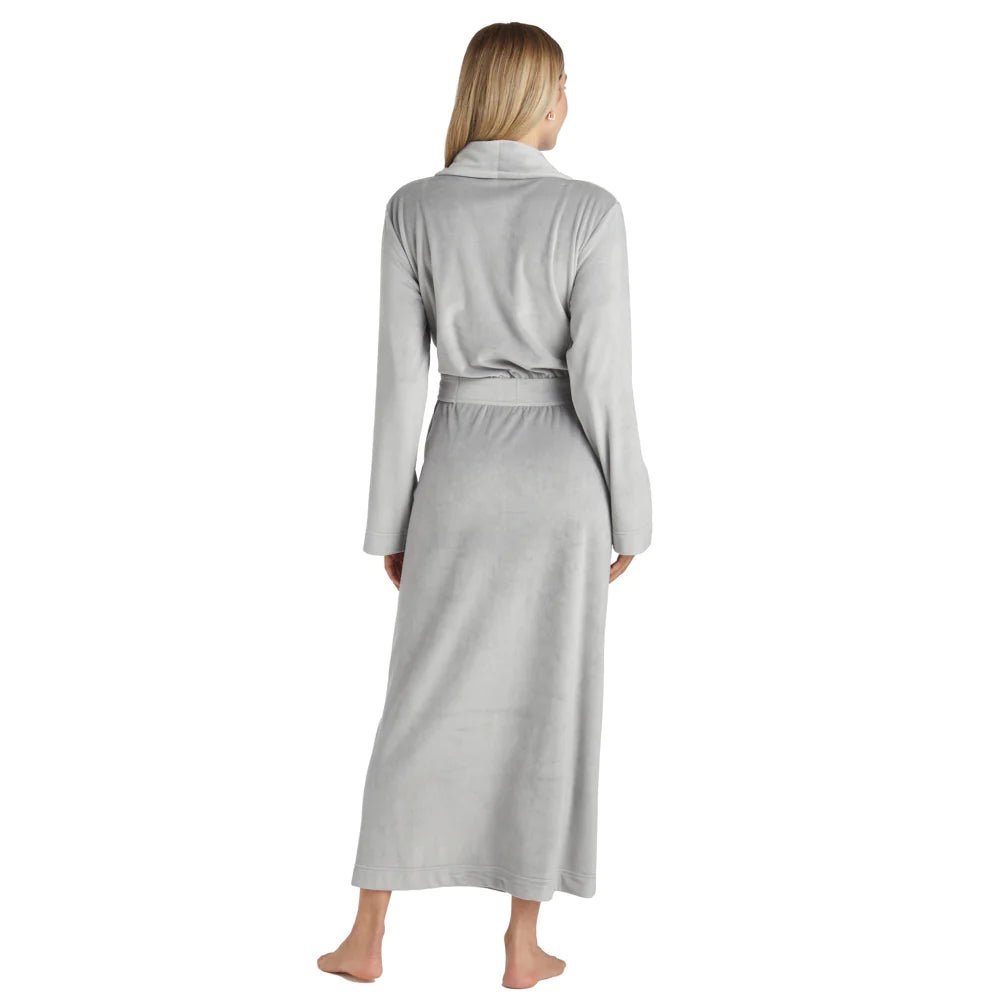 Serenity Wrap Robe| Grey - Mockingbird on Broad