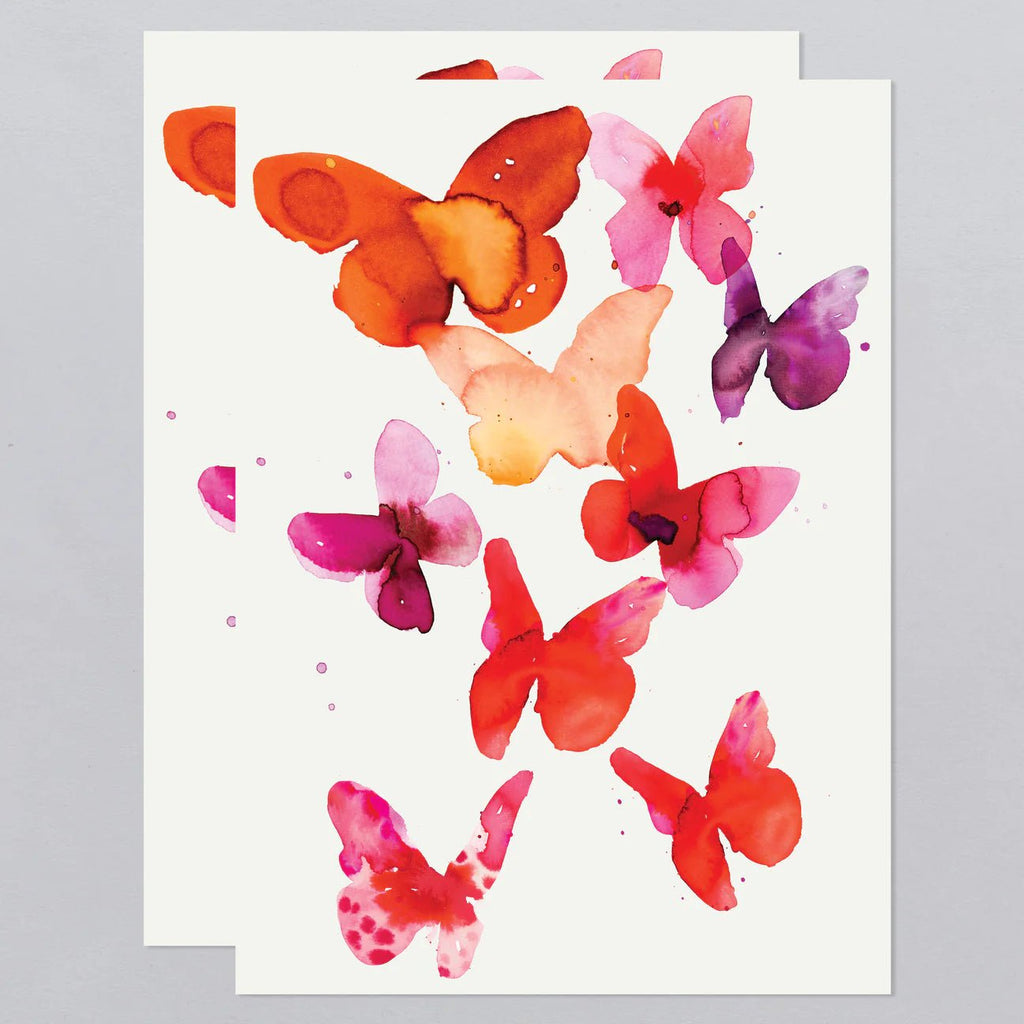 Temporary Tattoo - Kaleidoscope Butterflies Sleeve Kit - Mockingbird on Broad