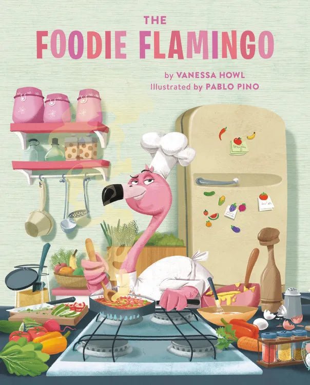 The Foodie Flamingo by Vanessa Howl - Mockingbird on Broad