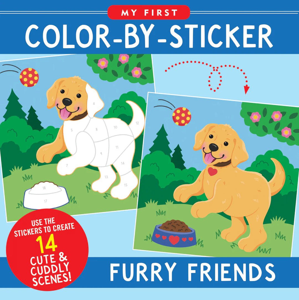 Color By Sticker - Furry Friends - Mockingbird on Broad
