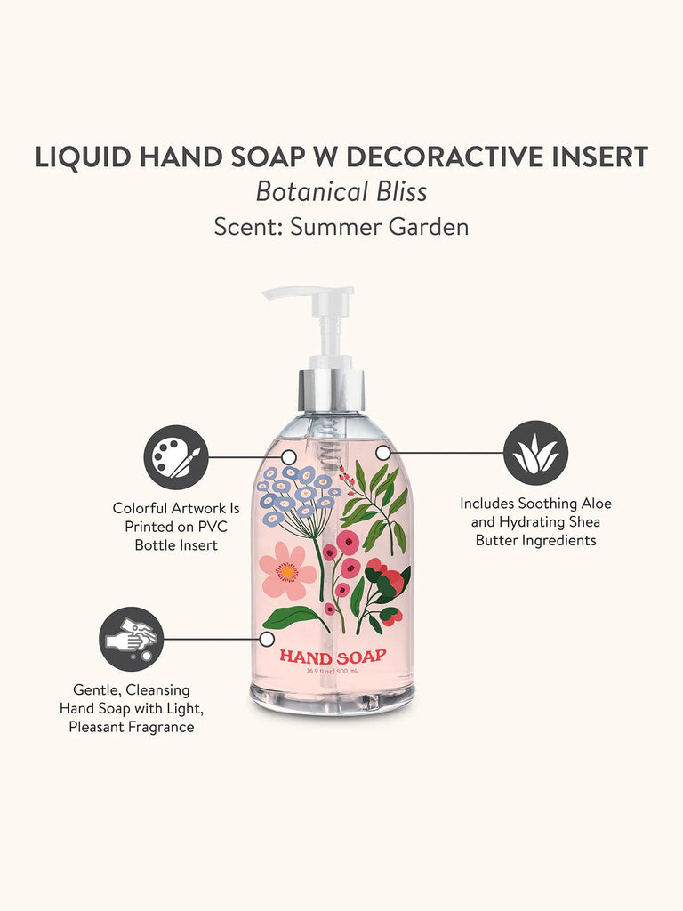 Liquid Hand Soap - Botanical Bliss - Mockingbird on Broad