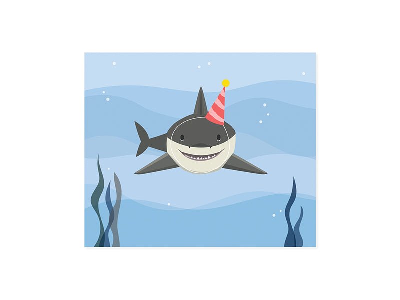 Pop Up Card - Sharks - Mockingbird on Broad