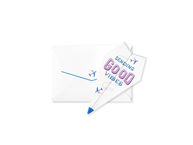 Pop Up Card - Sending Good Vibes - Mockingbird on Broad