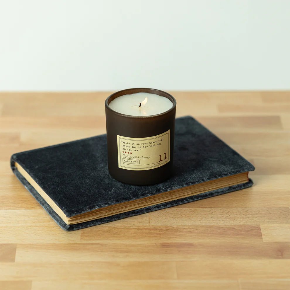 Library Candle Collection - Ralph Waldo Emerson - Mockingbird on Broad