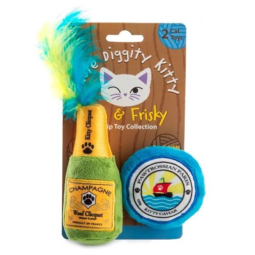 Catnip Toy - Kitty Clicquot - Mockingbird on Broad