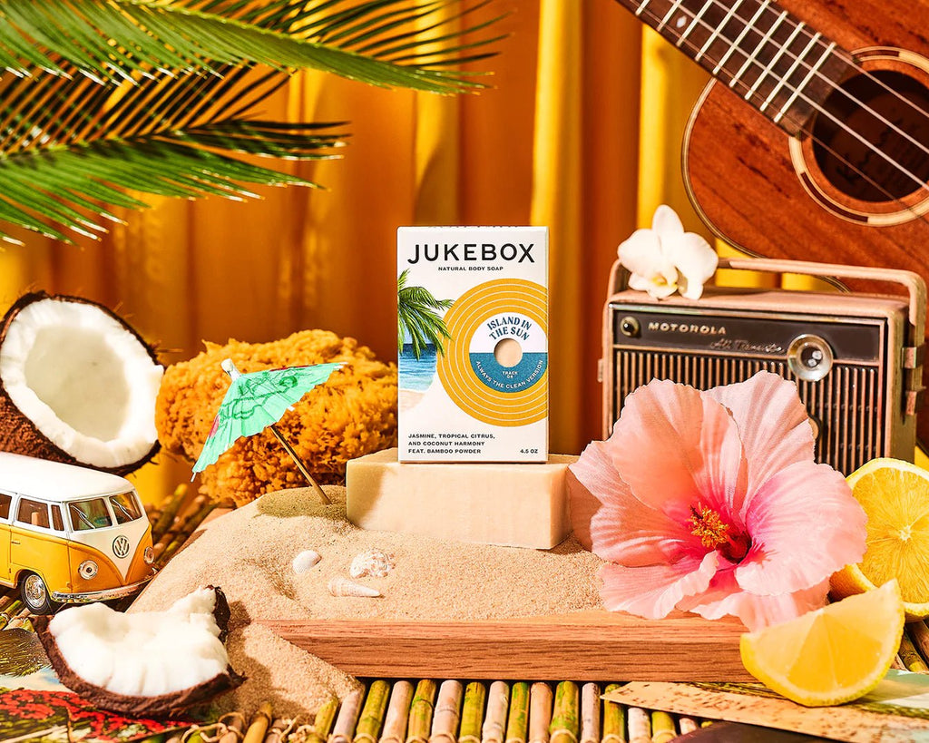 Jukebox Natural Body Soap - Island in the Sun - Mockingbird on Broad