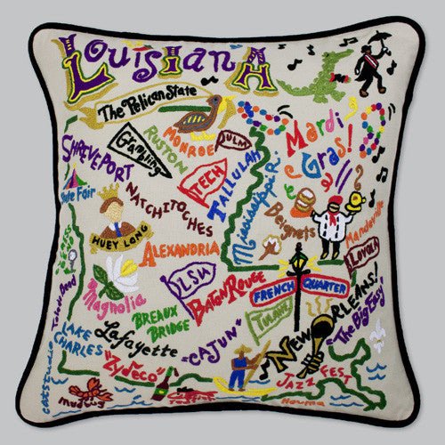 catstudio - Louisiana Pillow - Mockingbird on Broad