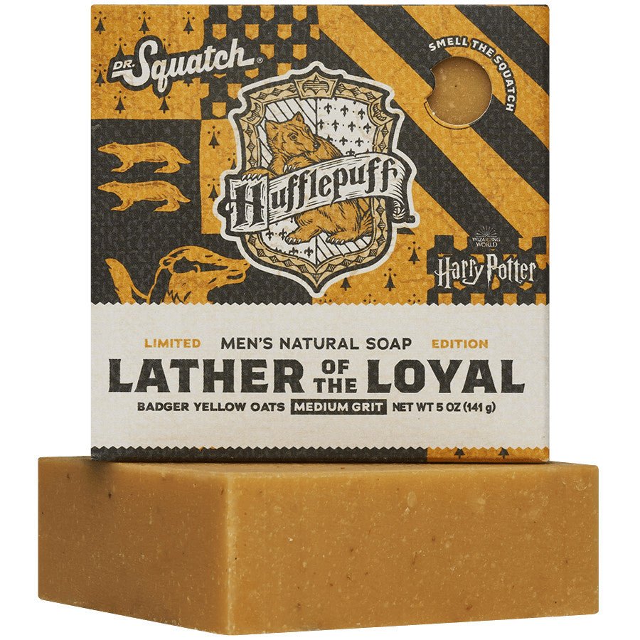 Dr. Squatch Soap - Harry Potter Collection - Hufflepuff - Mockingbird on Broad