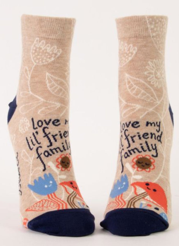 Ankle Socks - Love My Lil' Friend Family - Mockingbird on Broad