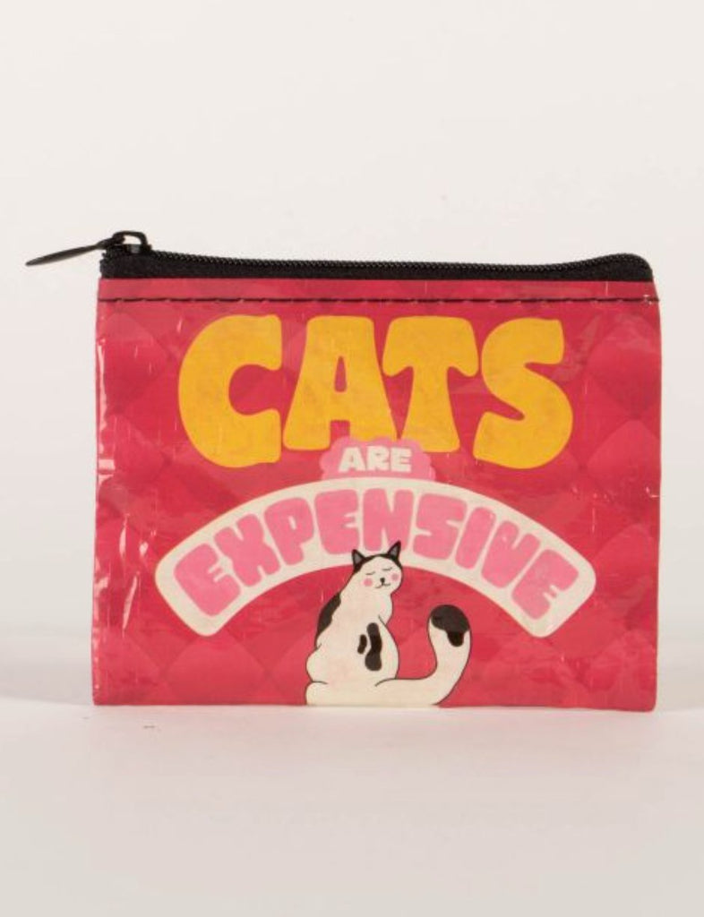 Coin Purse - Cats Are Expensive - Mockingbird on Broad