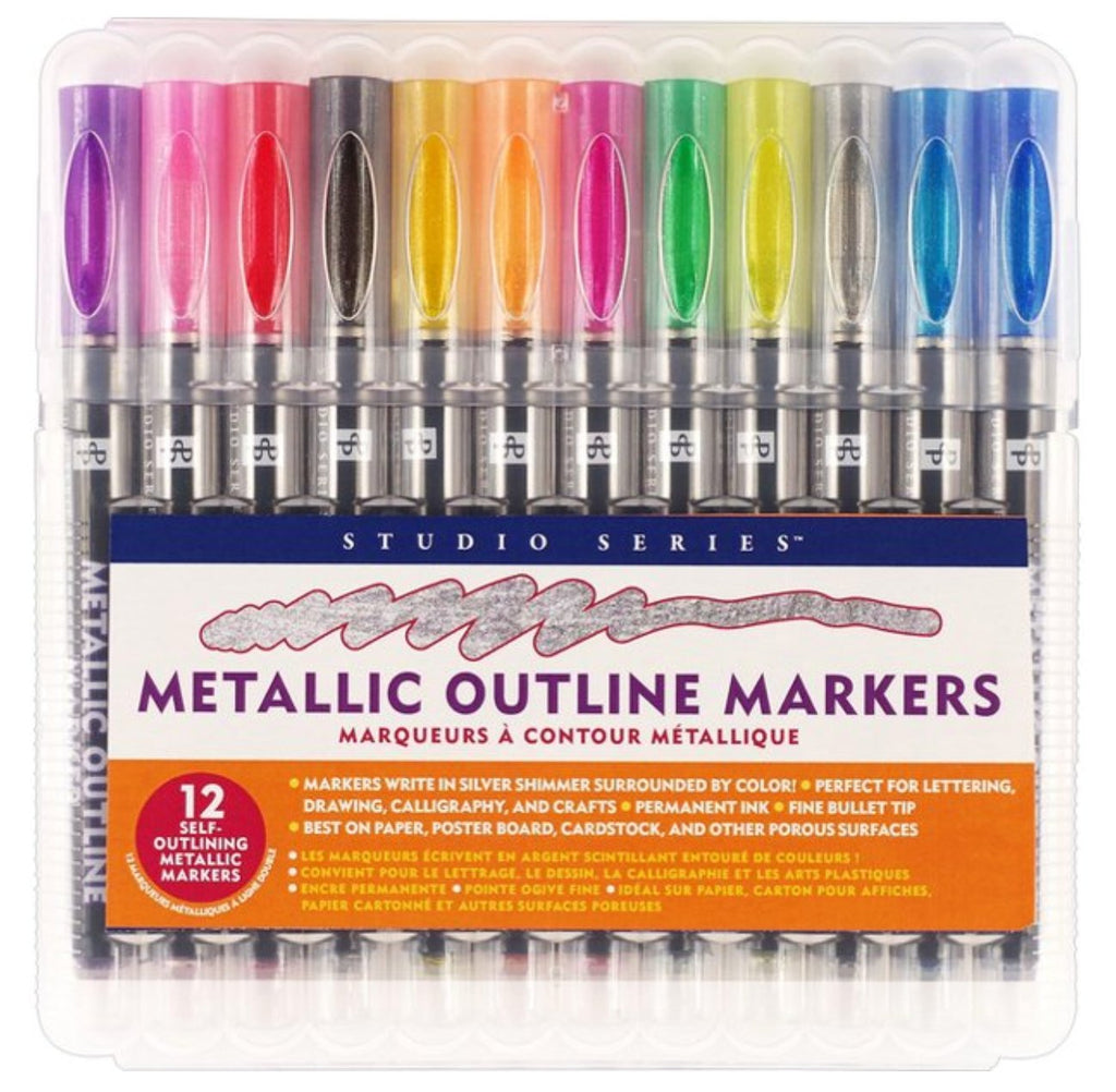Metallic Outline Markers - Mockingbird on Broad