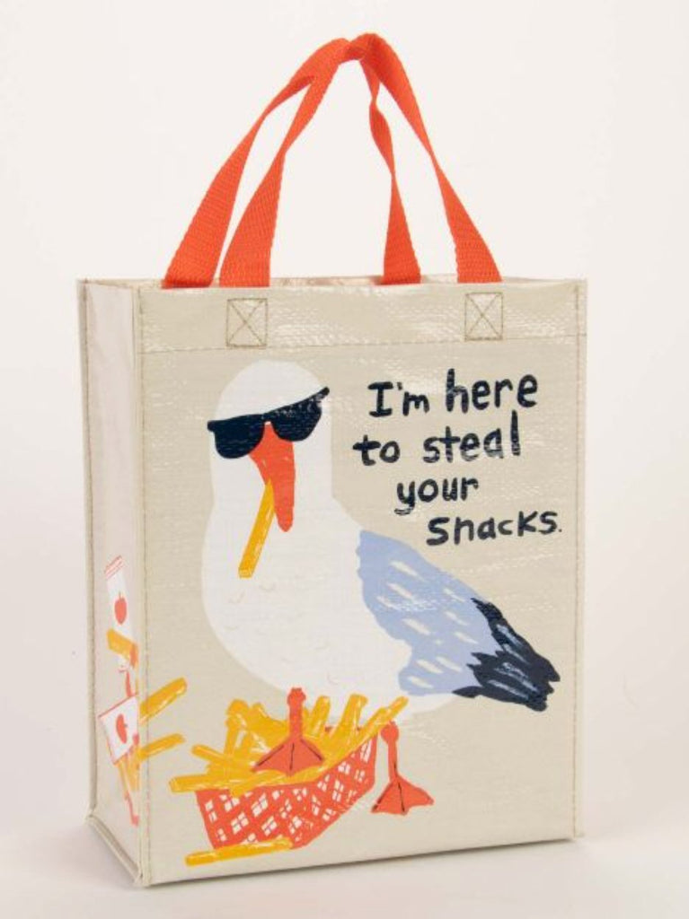 HANDY TOTE BAGS - Steal Your Snacks - Mockingbird on Broad