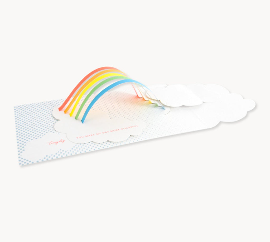 Pop Up Card - Rainbow - Mockingbird on Broad