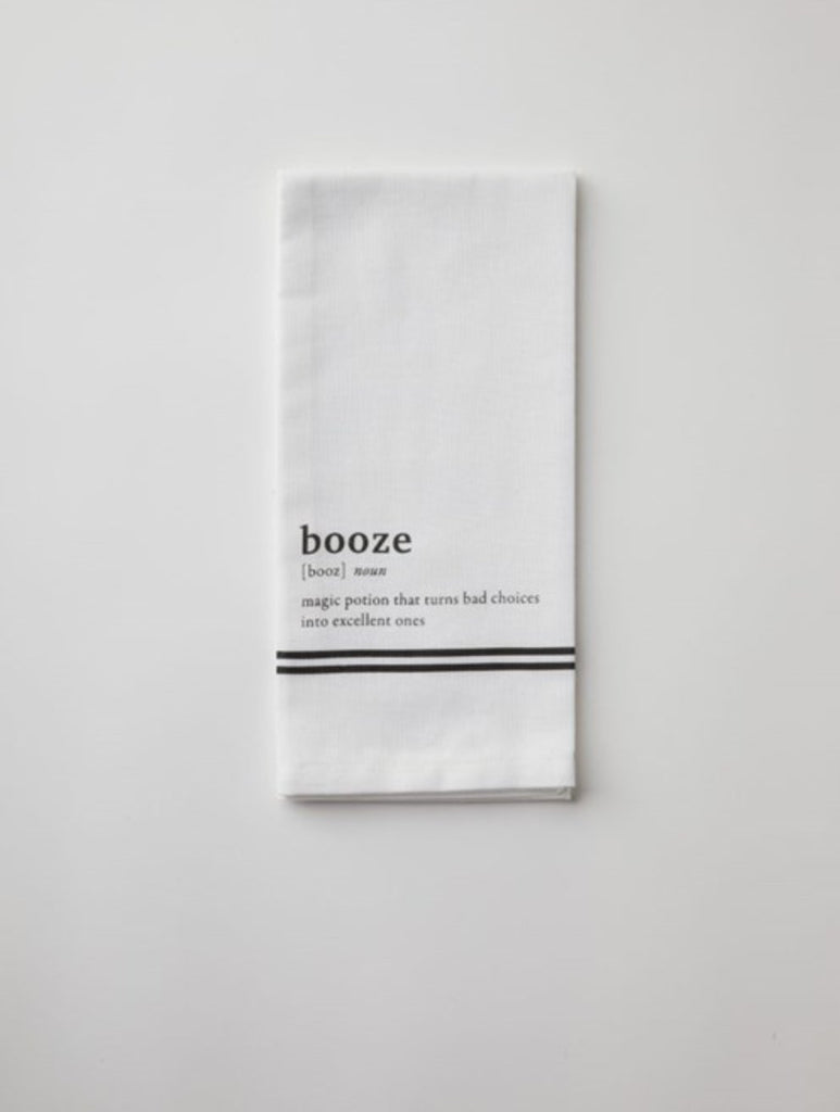 Dish Towel | Booze - Mockingbird on Broad