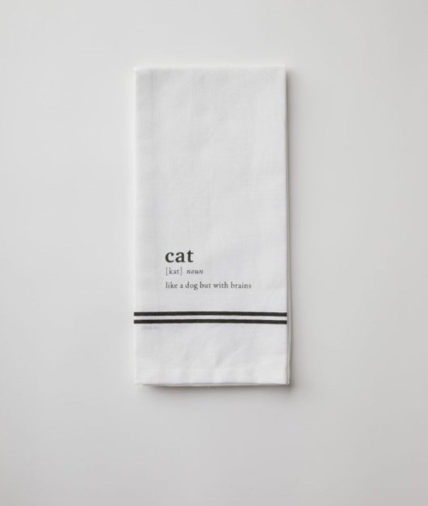Dish Towel | Cat - Mockingbird on Broad