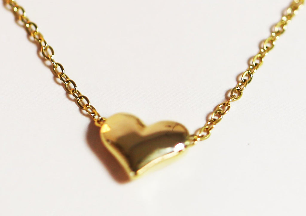 Slide Heart Necklace - Mockingbird on Broad