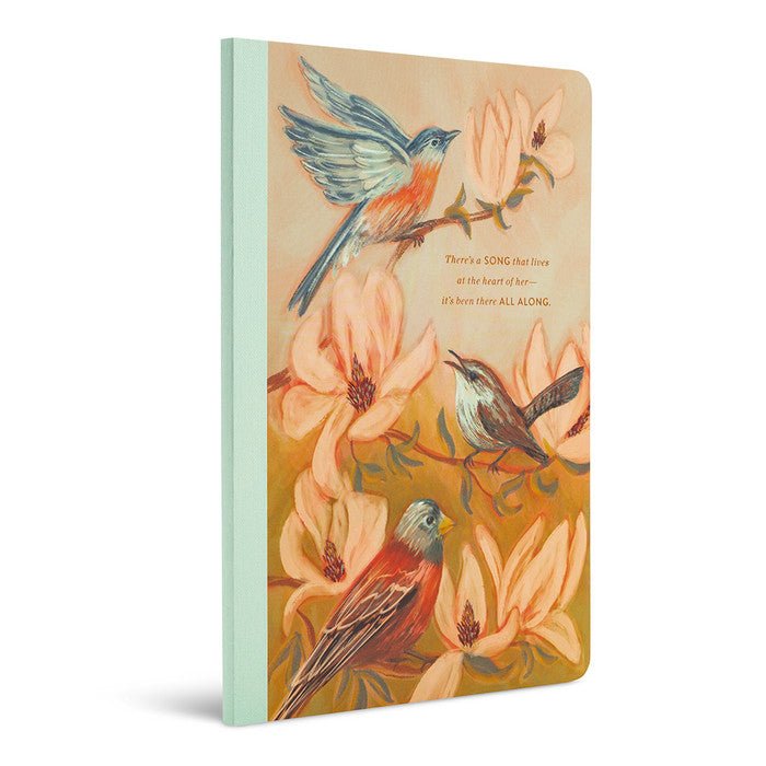 Her Words Journal - There's a Song that lives at the heart of her - Mockingbird on Broad