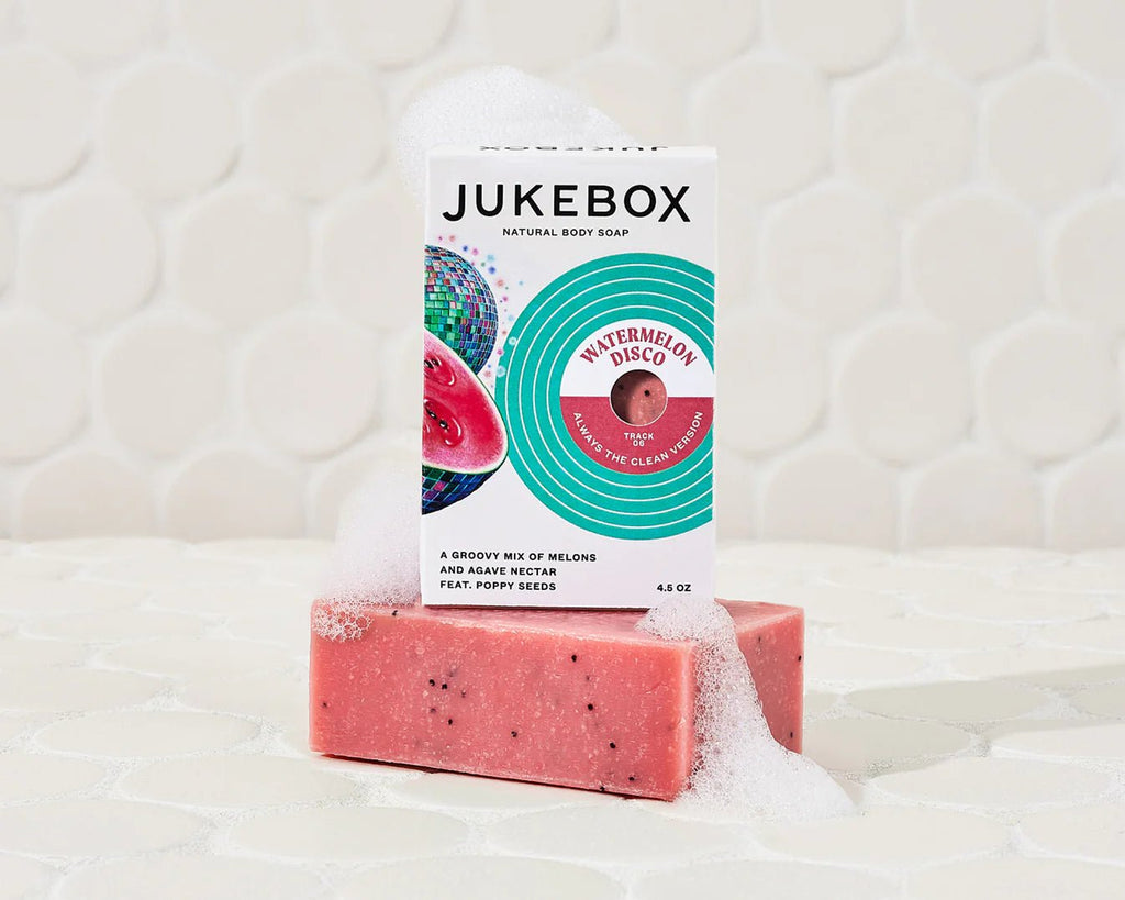 Jukebox Natural Body Soap - Watermelon Disco - Mockingbird on Broad