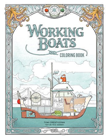 Working Boats Coloring Book - Mockingbird on Broad