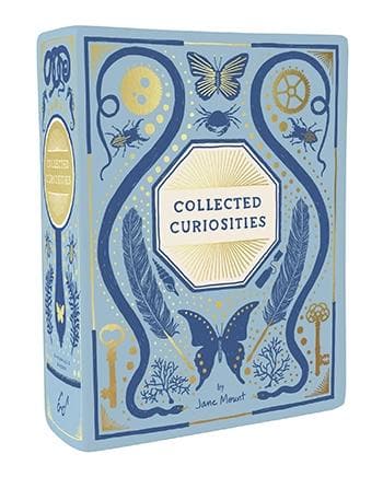 Bibliophile Ceramic Vase: Collected Curiosities illustrated by Jane Mount - Mockingbird on Broad