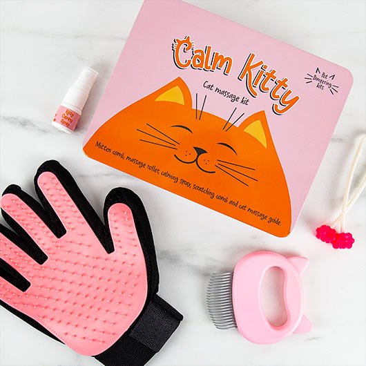 Calm Kitty - Cat Massage Kit - Mockingbird on Broad