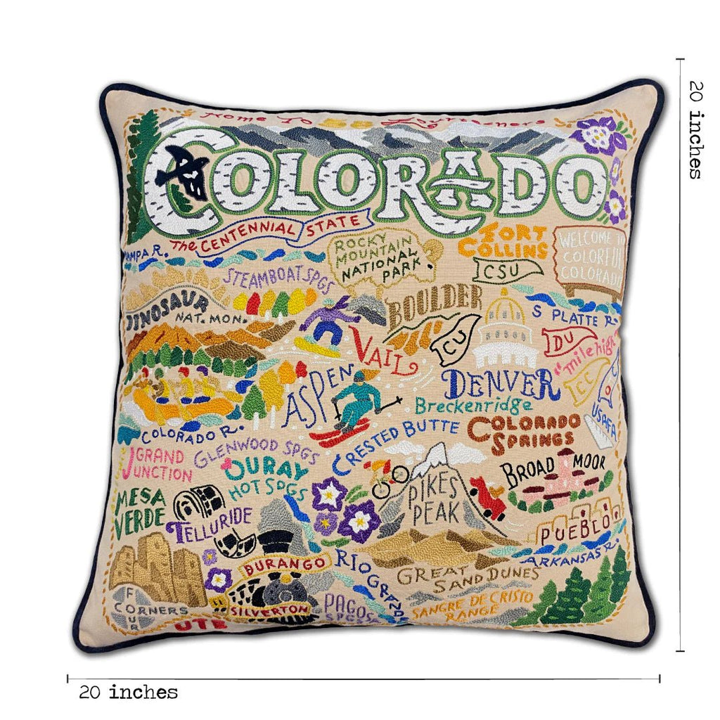 catstudio - Colorado Pillow - Mockingbird on Broad