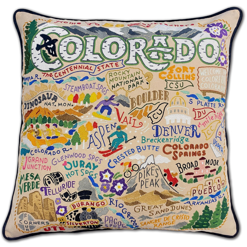 catstudio - Colorado Pillow - Mockingbird on Broad